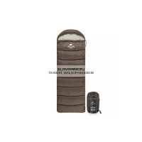 Мешок спальный Naturehike U250S, (190х30)х75 см, (правый) (ТК: 0C), коричневый