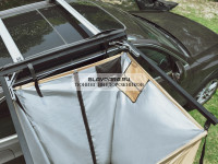 Тент-маркиза РИФ - душевая кабинка с тканевой крышей