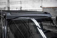 Багажник экспедиционный STC Nissan Patrol Y61 ШТОРКА с дальним светом