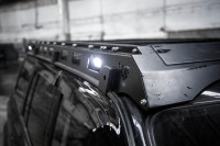 Багажник экспедиционный STC Nissan Patrol Y61 ШТОРКА с дальним и рабочим светом