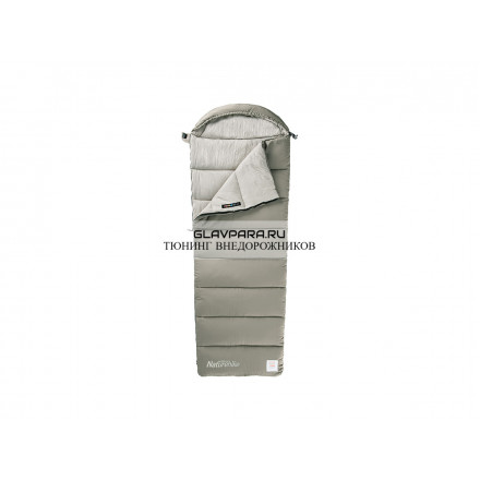 Мешок спальный Naturehike Envelope M400, (190+30)х80 см, (правый) (ТК: +1C), зеленый