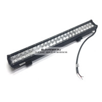 Двухрядная LED балка CH019B 144W 5D 48 диодов по 3W (выпуклая линза) (габаритные размеры 65*80*575мм; цветовая температура 6000K; сверх-дальний свет)