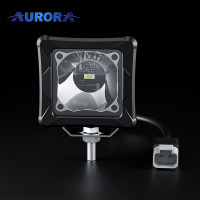 Светодиодная фара Aurora ALO-D3-2-P23-RGB с подсветкой 30W