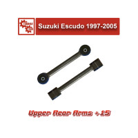 Рычаги задней подвески продольные верхние +15 Suzuki Escudo, Vitara 1997-2005 в сборе с сайлентблоками