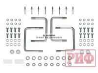 Пороги РИФ силовые Toyota Land Cruiser Prado 150