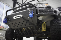 Бампер силовой передний BMS ALFA для УАЗ Патриот (под расширители Lapter)