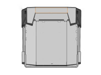 Дуга многофункциональная алюминиевая KDT для Toyota Hilux 2015-  арт. 15061L(2)	