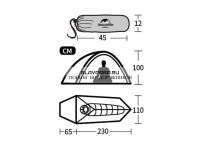 Палатка Naturehike Cloud Up Si 2-местная, алюминиевый каркас, сверхлегкая, синяя