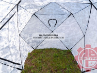 Палатка для зимней рыбалки TRAVELTOP двойная (200x400x215 см) Камуфляж