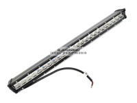 Однорядная LED балка CH018 комбинированного света, мощность 120W, длина 63см, светодиоды 5W, линзы 5D
