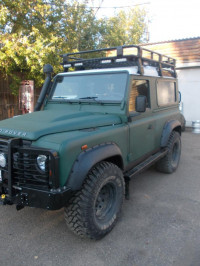 Силовые пороги KDT II поколения для Land Rover Defender 90