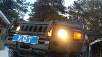 Передний силовой бампер KDT для HUMMER H3