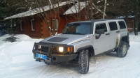 Передний силовой бампер KDT для HUMMER H3