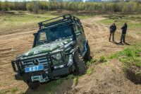 Передний силовой бампер KDT для Mercedes-Benz G-класс