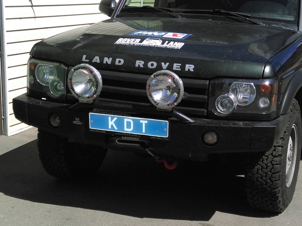 Силовой передний бампер HD3 Land Rover Discovery 2 (1998-2005)